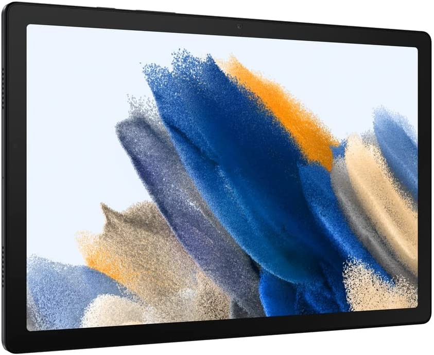 Samsung Galaxy Tab A8 Android Tablet, 10.5” LCD Screen, 128GB Storage, Long-Lasting Battery, Kids Content, Smart Switch, Expandable Memory, Dark Gray